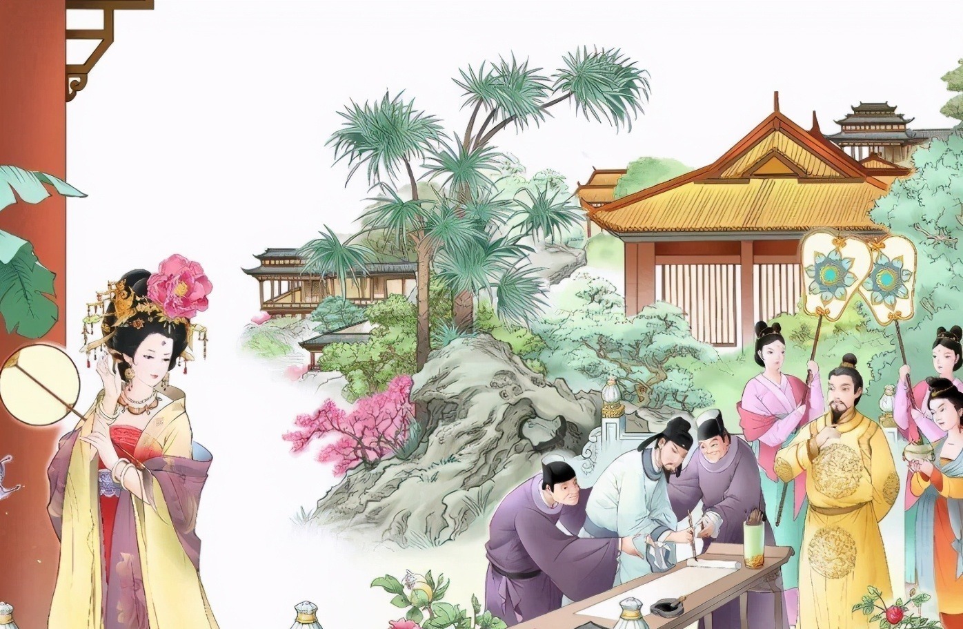 唐玄宗|李白的一首肉麻诗,为杨贵妃过生日所写,现诗句广为流传