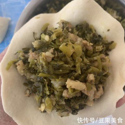 雪菜|说起家常菜，雪菜肉丝包不能少
