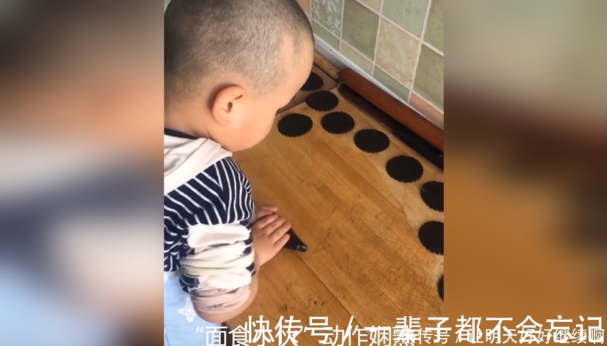 孩子|2岁男孩因蒸馒头“技术高”走红,尿不湿还没脱就学起了麻辣德子