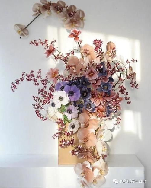奇思妙想|花艺奇思妙想那些油画配色的绝美花艺作品