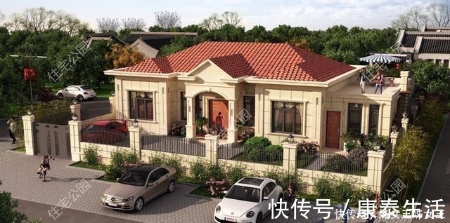 2卫|10套一层别墅图纸，养老房的最佳选择，总有一套适合你！