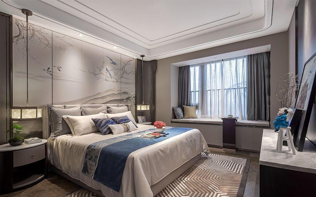 新中式|新中式的创意四居室，尽享中式文化深厚韵味，把美展现到极致