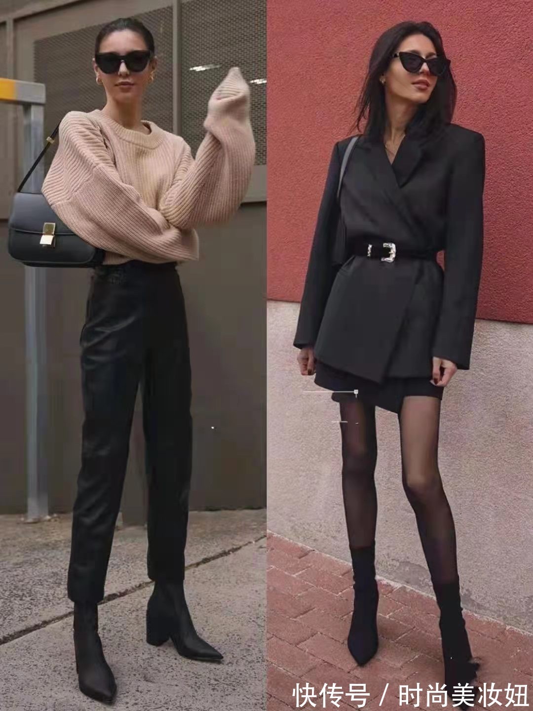 紧身裤|极简穿搭造型绝了,凭穿搭打造出高级洋气范,简单易学显气质