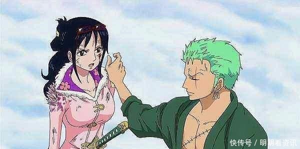 和佩罗娜|海贼王直男索隆也有人爱，这四大美女的芳心都被索隆俘获了