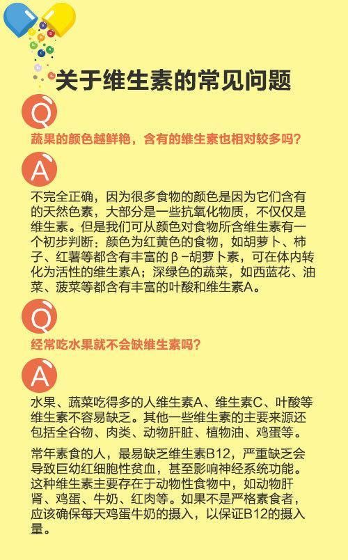 补充维生素|维生素不能擅自吃，送你一份科学补充维生素指南，建议分享给家人