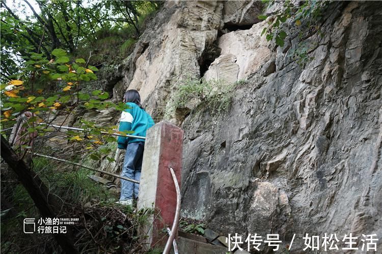 绝壁|陕南秦岭自驾，老国道偶遇绝壁“悬空寺”，修建原因成谜