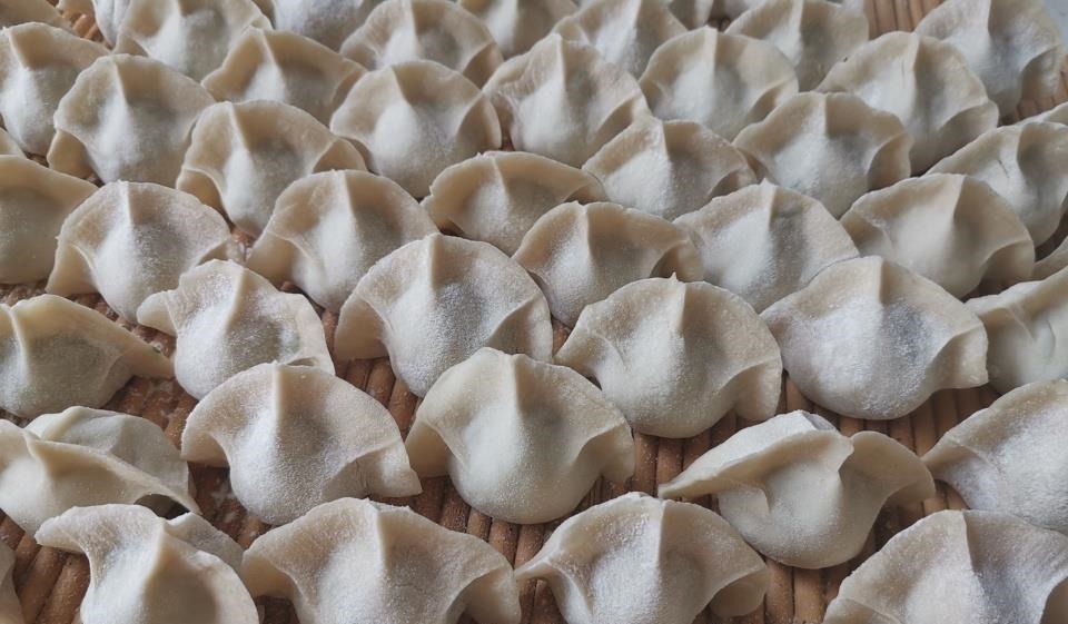 吃饺子,白菜韭菜靠边站,这菜做馅鲜美多汁香而不腻,吃着真过瘾