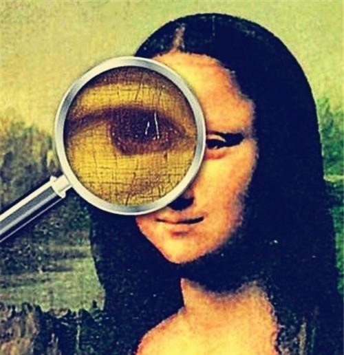 真相#为啥《蒙娜丽莎》没有眉毛?放大50倍后,终于知道了真相