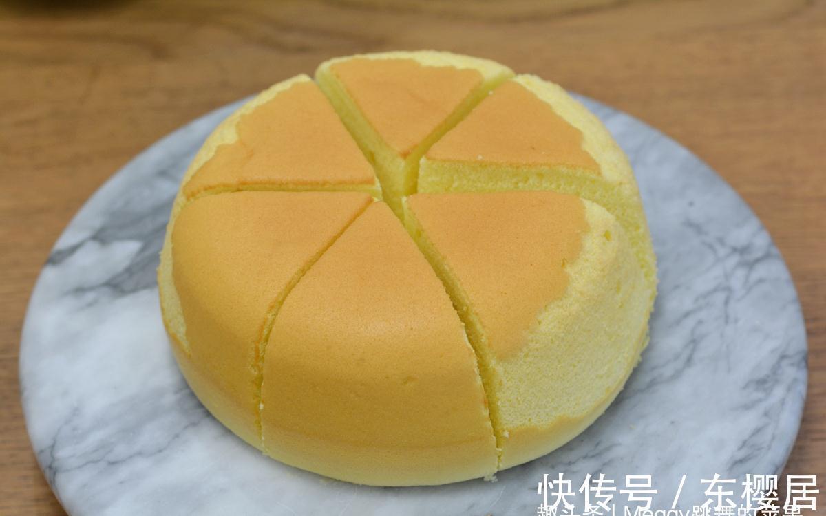 你用电饭煲做戚风蛋糕老不成功？苹果姐教你详细操作，松软轻盈
