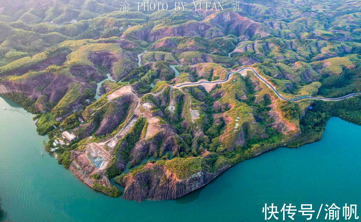 丹霞之心|湘粤交界有座爱情名山，被誉为湖南小桂林，发现一神奇的丹霞之心