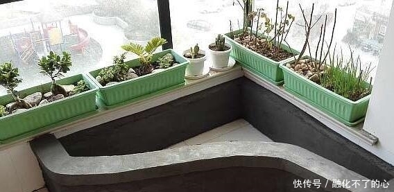 阳台|偷偷在阳台砖砌鱼池, 邻居来玩, 去物业把我投诉了