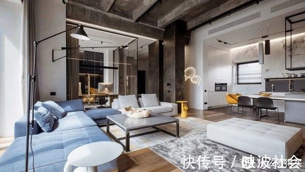 屋主|妈见打的“装修风”|136㎡工业风,满屋混凝土墙,却真的好看!