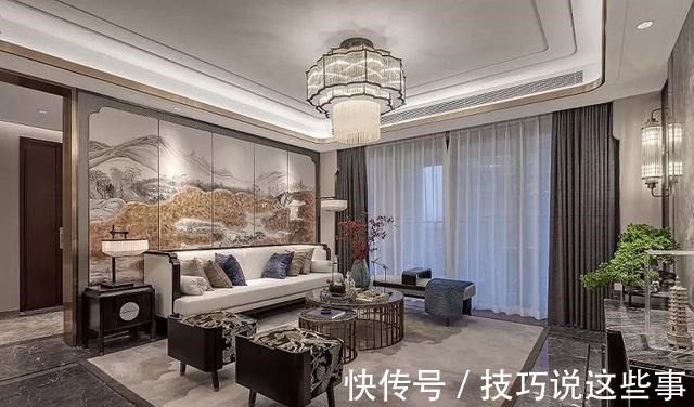 大宅|225平米新中式大宅,有浓浓的中式情调和现代的时尚感,高级!