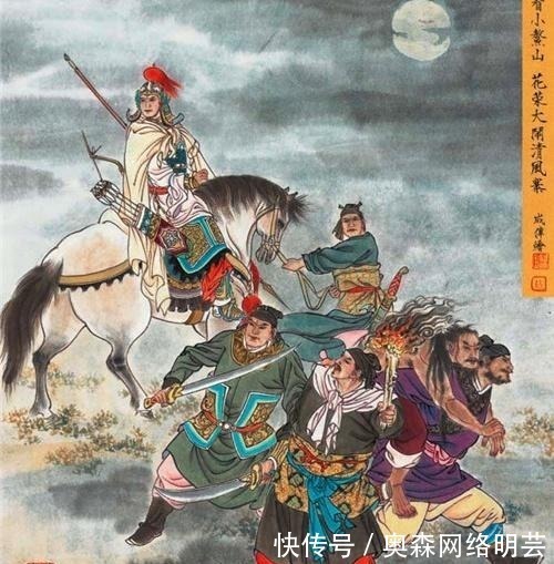 卢俊义@水浒单兵战力最强者,打败梁山五虎将,卢俊义吓得不敢上