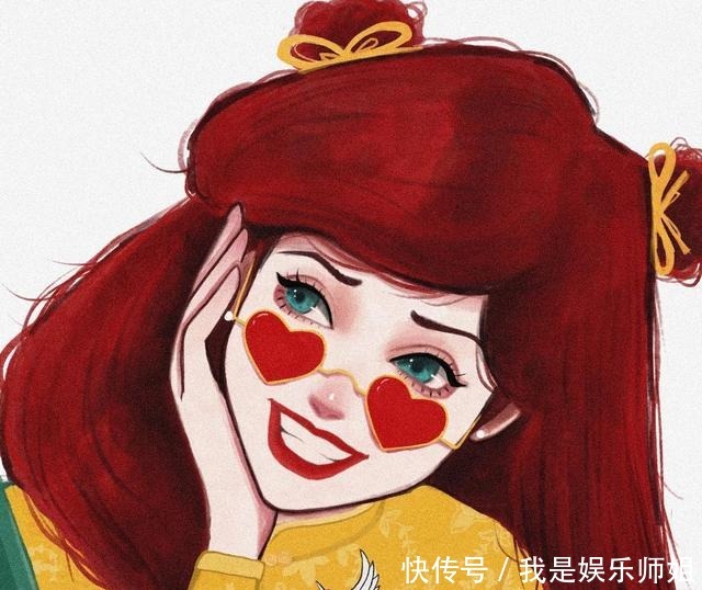 爱丽儿公主|迪士尼公主集体过春节,艾莎沉稳庄重,乐佩可爱无比