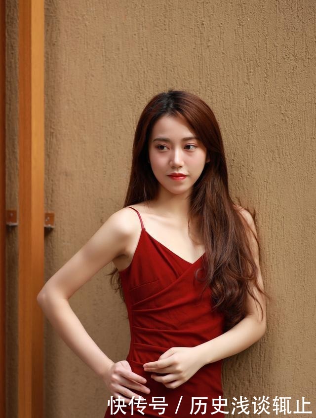 紧身|小姐姐一袭吊带紧身连衣裙,身姿妖娆耐看,这样的穿搭特显身材