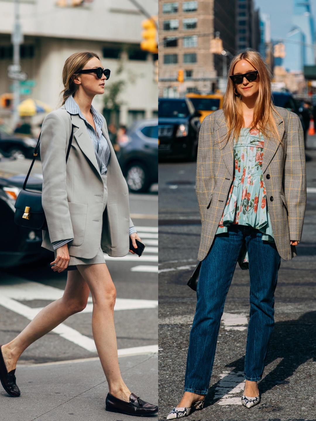 时髦|没人会告诉你,西服外套还可以这样穿,显高显瘦,干练又时髦