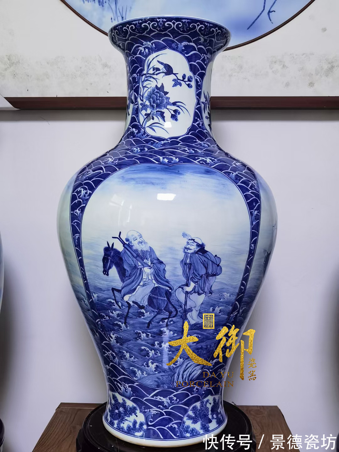 青花!大御瓷器翁继红——当代青花官窑掌舵人,柴窑青花造盛世,百年风华一脉传!