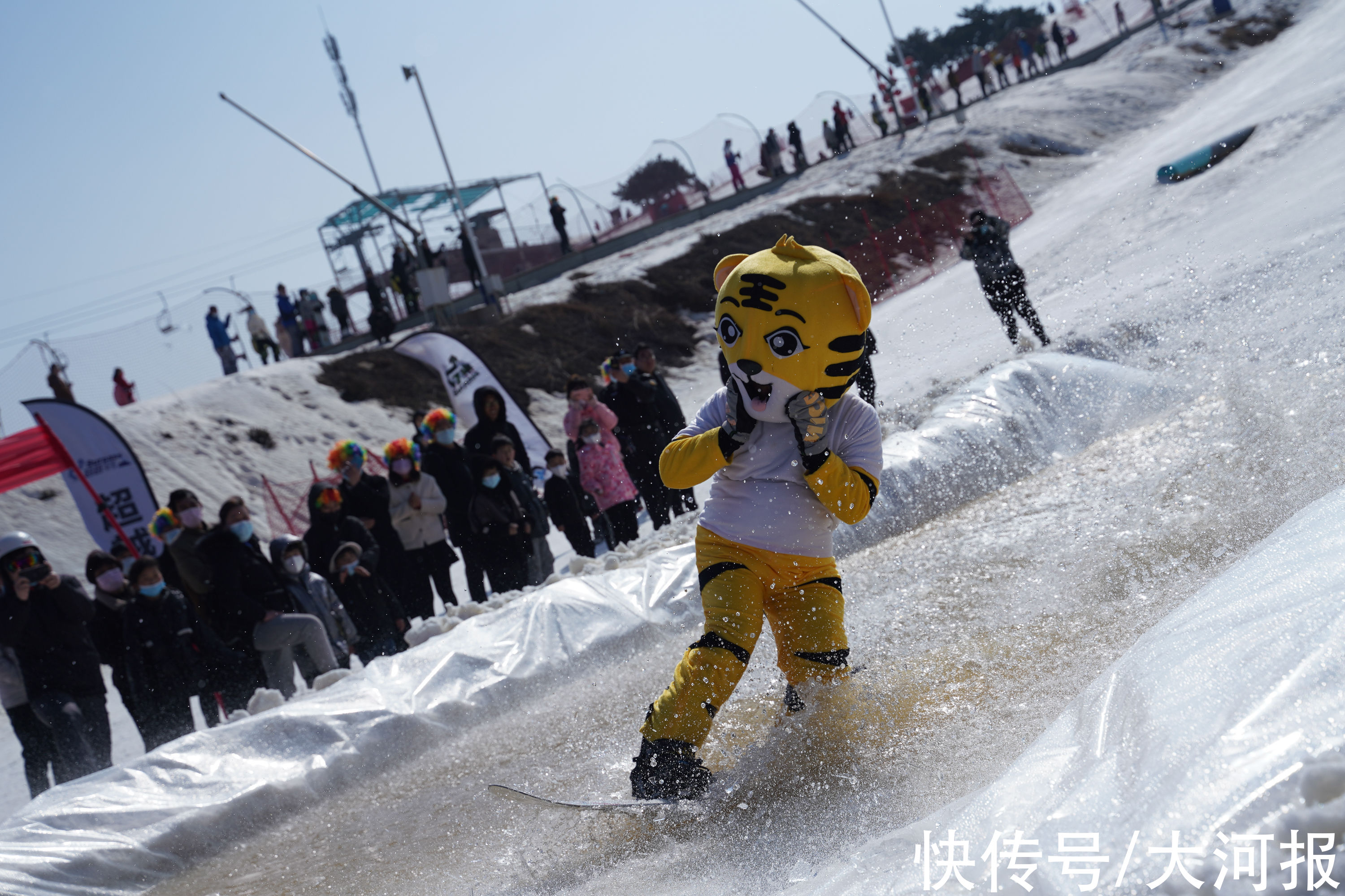 嘉年华|“光猪节”盛装上演，为河南这个雪季画上精彩句号