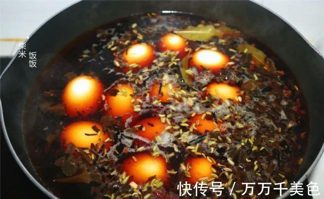 白煮鸡蛋|晚上煮一锅,第二天早餐吃正合适,咸香入味,全家喜欢
