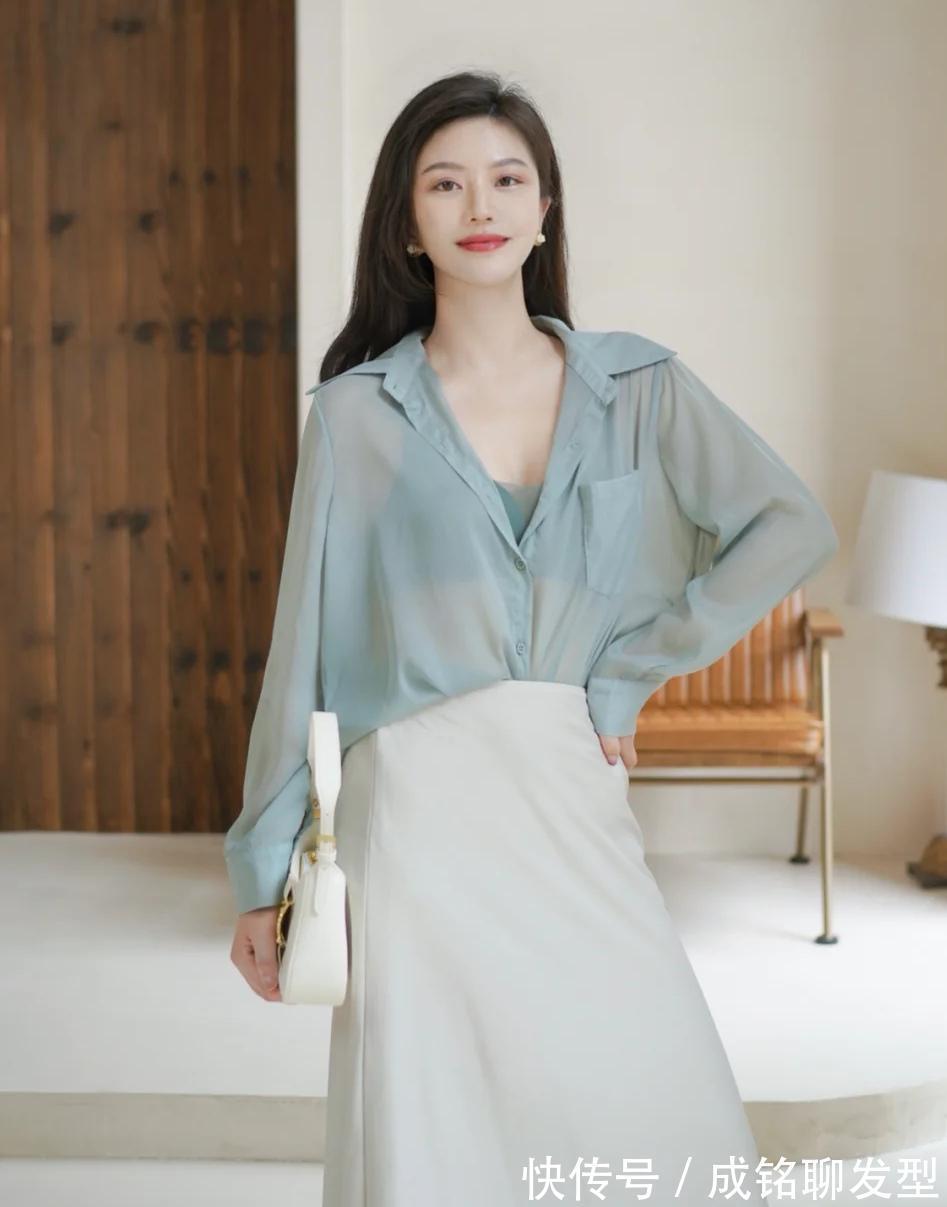 外套|满足你的仙女梦，今夏“纱质单品”非常流行，轻松穿出飘飘仙气