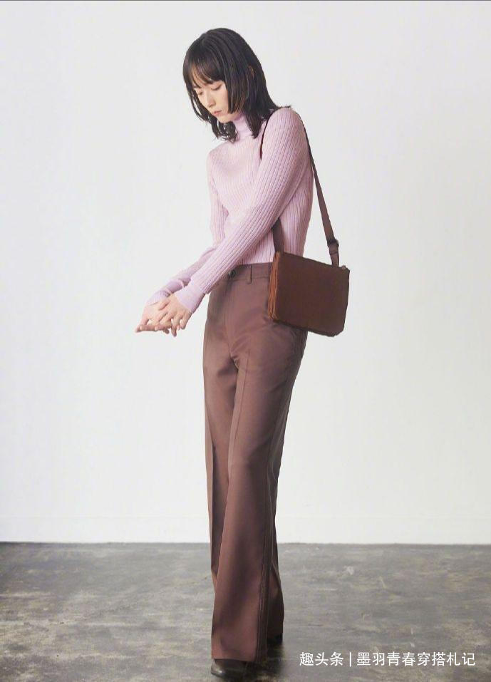 阔腿裤 优衣库穿不出高级感看日杂模特的穿搭示范,精致优雅太大气