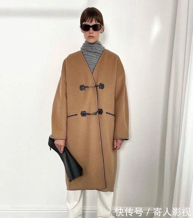 皮毛 冬天的高级感,一件大衣就够了