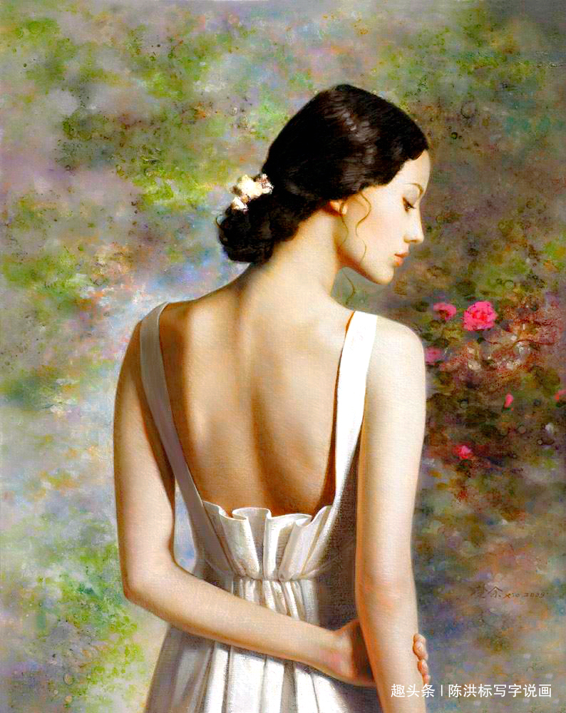 花解语!这人体有多美由3个模特画成1个,问世23年来,被盗版840万次!