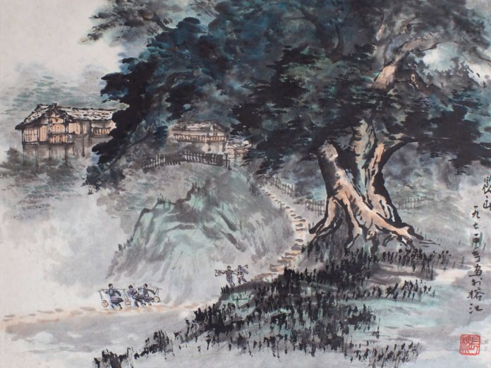 说画-杨长槐《晨出》|“鉴真画”第八讲 | 鉴真画