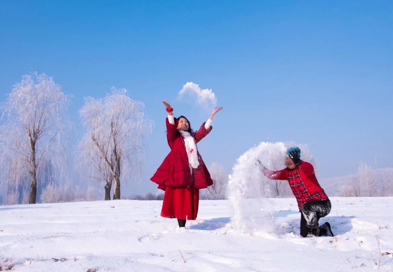 一场雪后惊艳了大抚顺