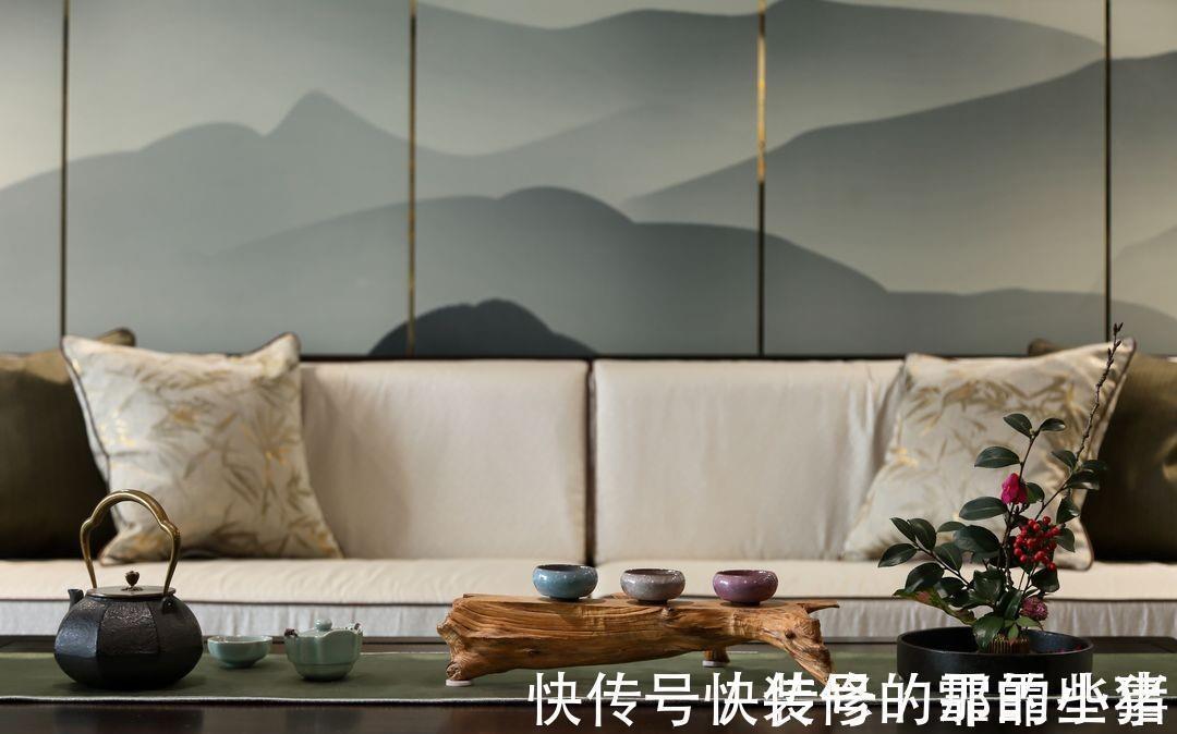 腊梅|177平的中式设计,营造舒适惬意的诗意家园,满足日常生活