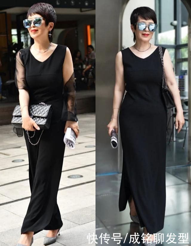 肤色|60岁女人的“穿搭模板”，洋气减龄又显气质，简约大气又有女人味