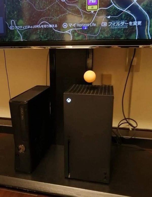 风扇|网传XBOX Series X的散热风扇甚至能吹起乒乓球