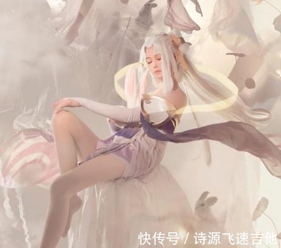 嫦娥|初中生COS嫦娥火了,年龄仅12岁,相貌身材太还原,仙气十足超原画