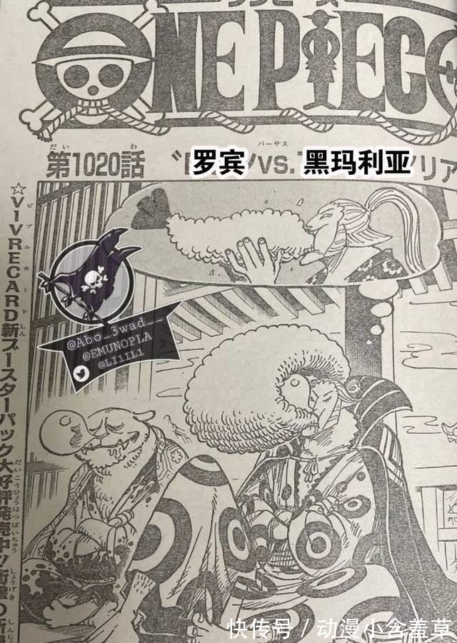 海贼王|海贼王1020话[个人汉化]罗宾布鲁克完全压制黑玛利亚路飞即将归来