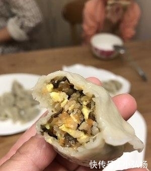素馅大饺子,咬一口满嘴喷香,比吃肉还满足,年夜饭饺子有着落了