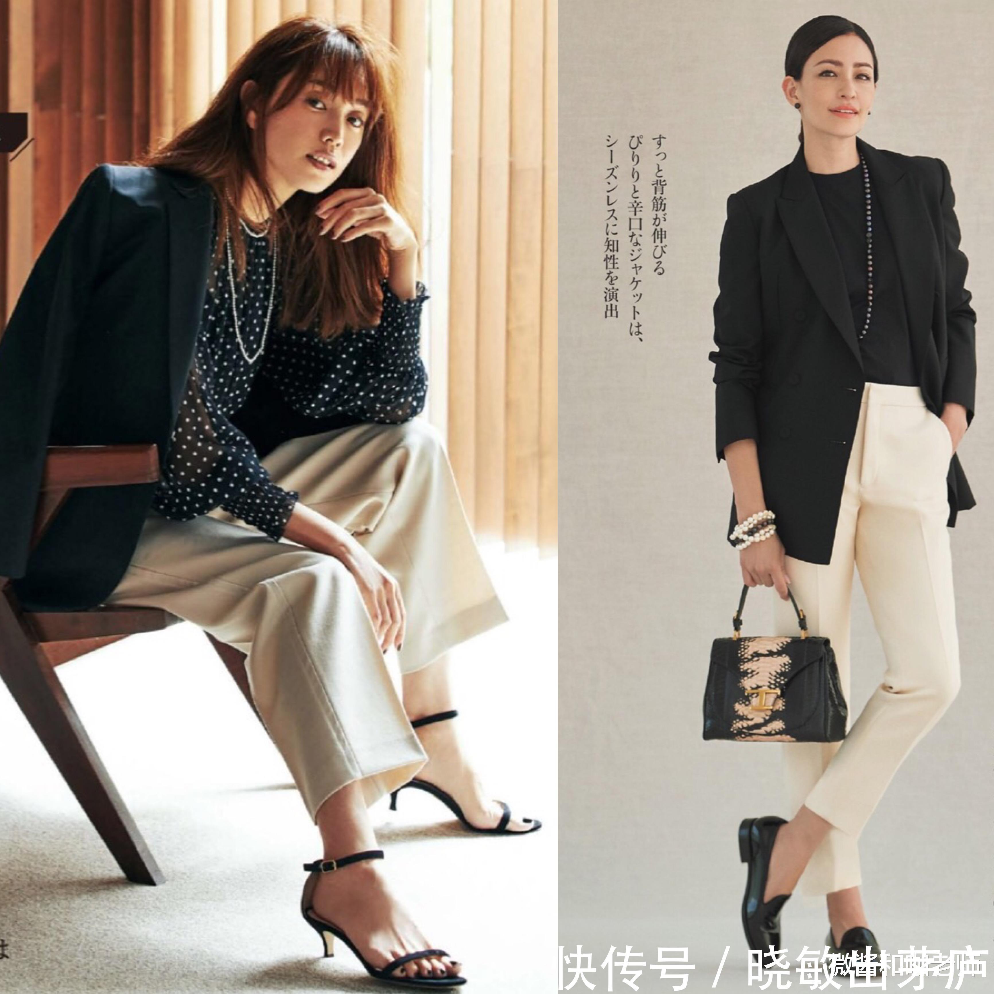 轻盈|一条白色裤子,让秋冬穿搭变“轻盈”