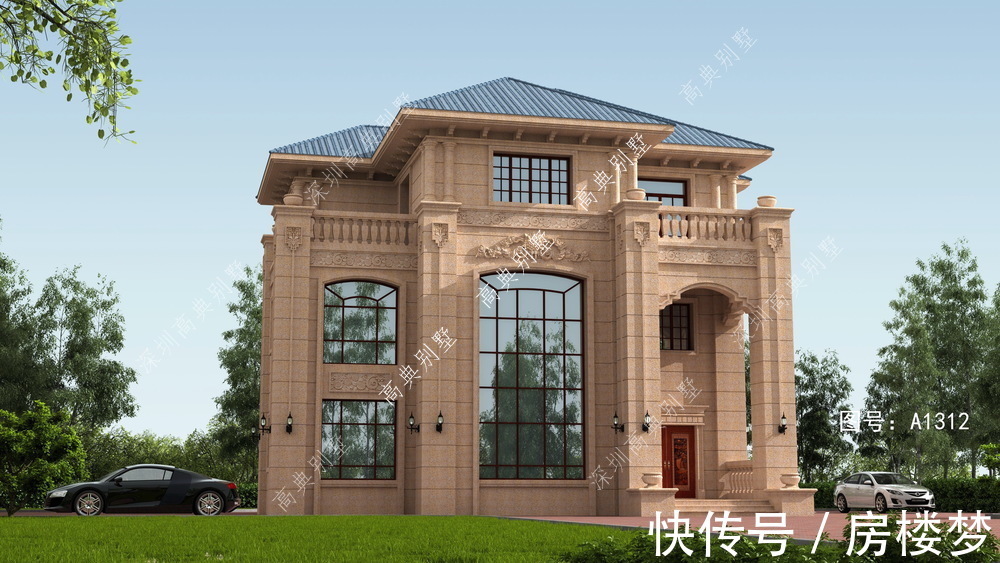 田园|晒晒我的新家别墅！外墙精致典雅，田园气质清新淳朴