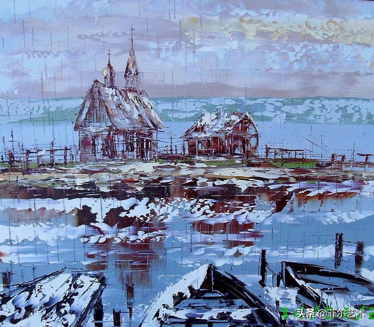 白俄罗斯|白俄罗斯画家Dmitry Kustanovich德米特里·库斯塔诺维奇作品欣赏