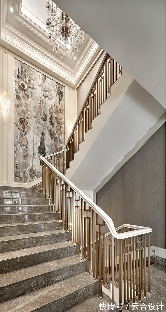 大理石|600㎡豪宅别墅，装修出来的轻奢风有多牛？