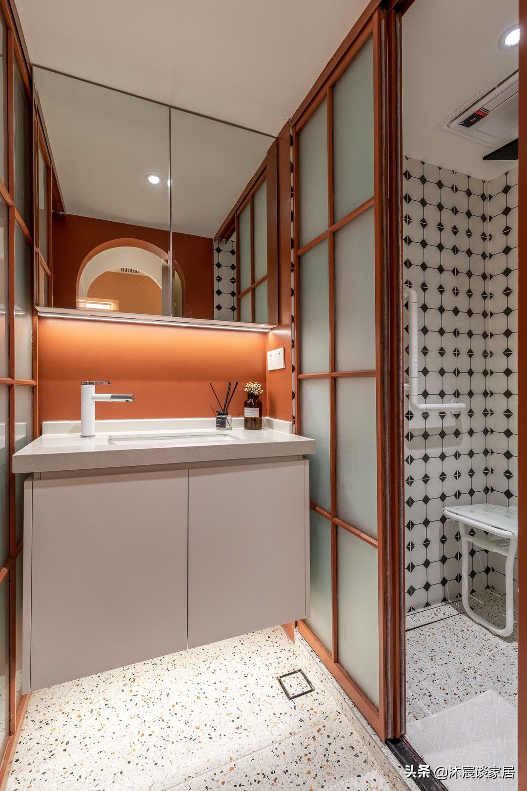 沐宸|看老破小如何“脱胎换骨”？重装34平小家，有三室有阅读区，惊艳