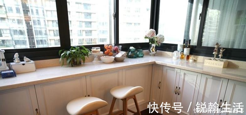 地柜|为什么有钱人家阳台不装吊柜头次见这种设计，实用又方便！