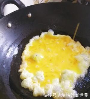 家常快手菜,蒜苔炒鸡蛋,做法简单,美味营养,一道不错的家常菜