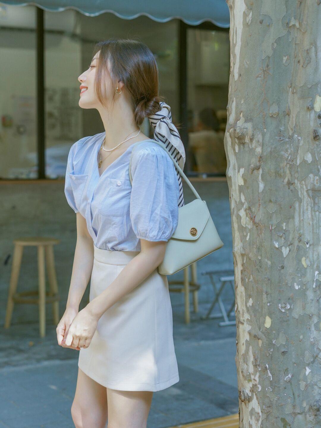 polo|想要穿出温柔的通勤风,跟着这样穿就对了!漂亮大气