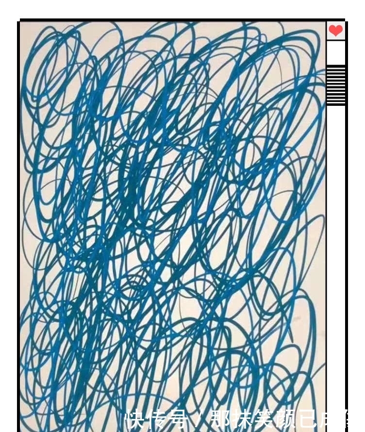 乱画|“逆天”美术生胡乱画个圈都是画,网友:看像乱画,其实稳的一批