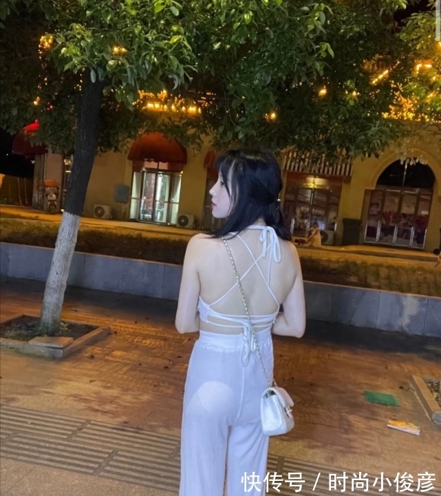 休闲裤|薄款休闲裤半透性,把纯情少女的可爱表现得若隐若现!