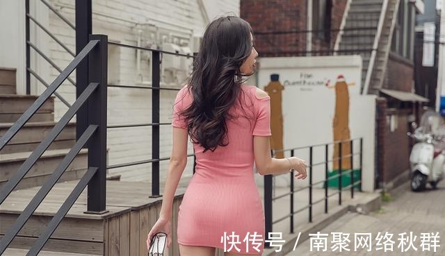 身材|街拍 勾勒出优雅身材, 小姐姐显得甜美又年轻