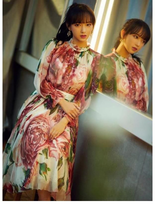 公主裙|程潇减肥上瘾了？瘦到“漫画脸”失去辨识度，精修图都快认不出了