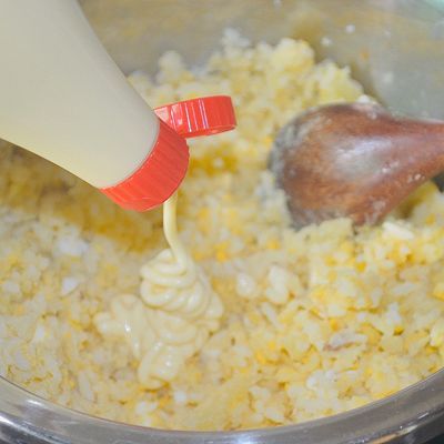 芝士土豆沙拉饭团