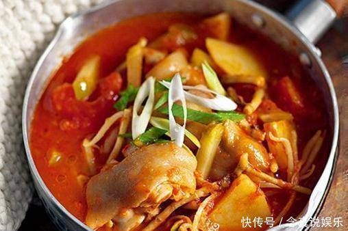 美食推荐豆干炒腊肉、酸汤猪脚锅、西红柿烧豆腐
